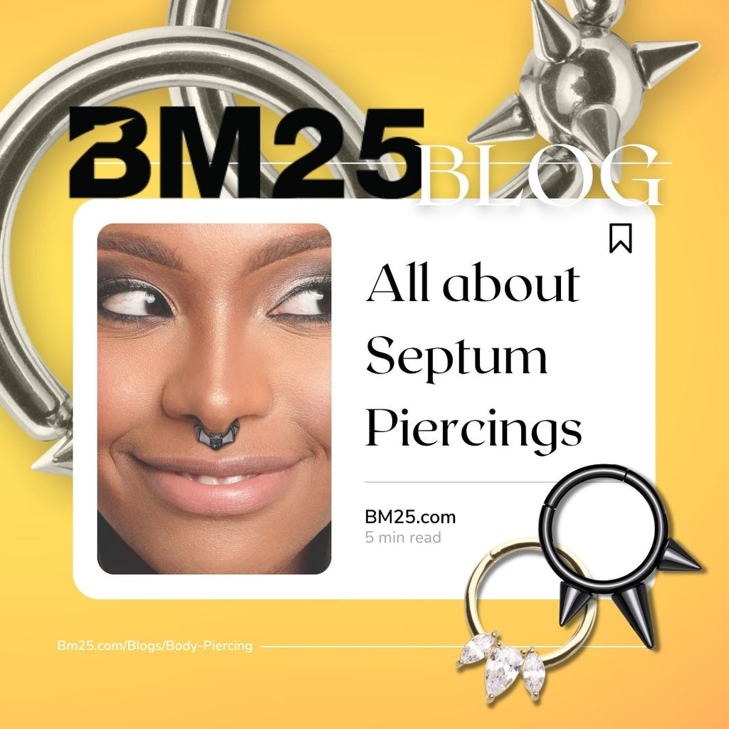 All about Septum Piercings