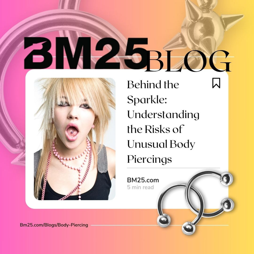 Risky Piercings: The Thin Line Between Unusual Style and Safety