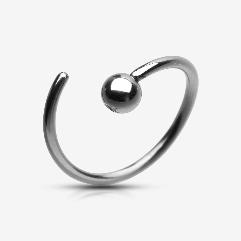 CBR Style Bendable Steel Nose Hoop-Steel