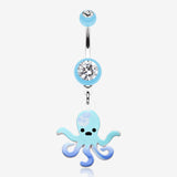 Super Sweet Octopus Belly Button Ring