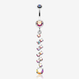 Journey Tier Sparkle Belly Ring