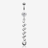 Journey Tier Sparkle Belly Ring