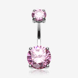 Brilliant Gem Sparkle Belly Ring