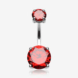 Brilliant Gem Sparkle Belly Ring
