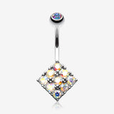 Sparkle Overload Belly Button Ring