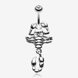 Dangling Scorpion Belly Button Ring