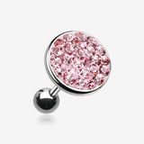 Multi-Gem Sparkle Multi-Gem Round Cartilage Earring*