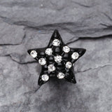 Blackline Star Multi-Gem Cartilage Earring-Clear