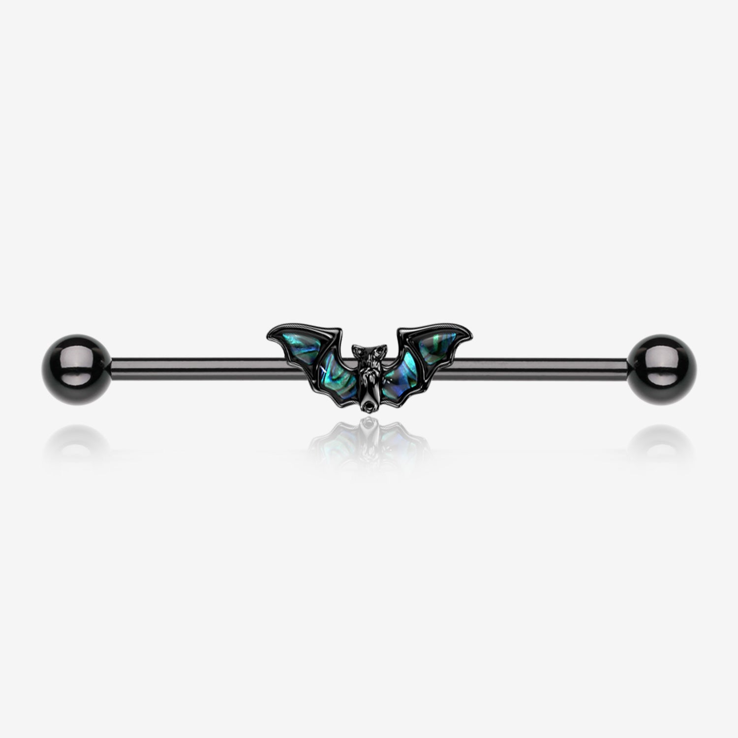 Blackline Abalone Night Bat Steel Industrial Barbell