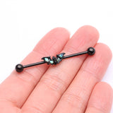 Detail View 2 of Blackline Abalone Night Bat Steel Industrial Barbell