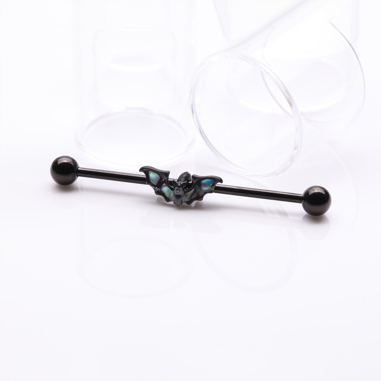 Detail View 1 of Blackline Abalone Night Bat Steel Industrial Barbell