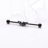 Detail View 1 of Blackline Abalone Night Bat Steel Industrial Barbell