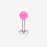 Neon UV Acrylic Ball Top Labret