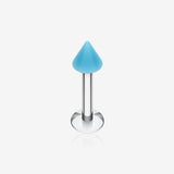 Neon UV Acrylic Spike Top Labret