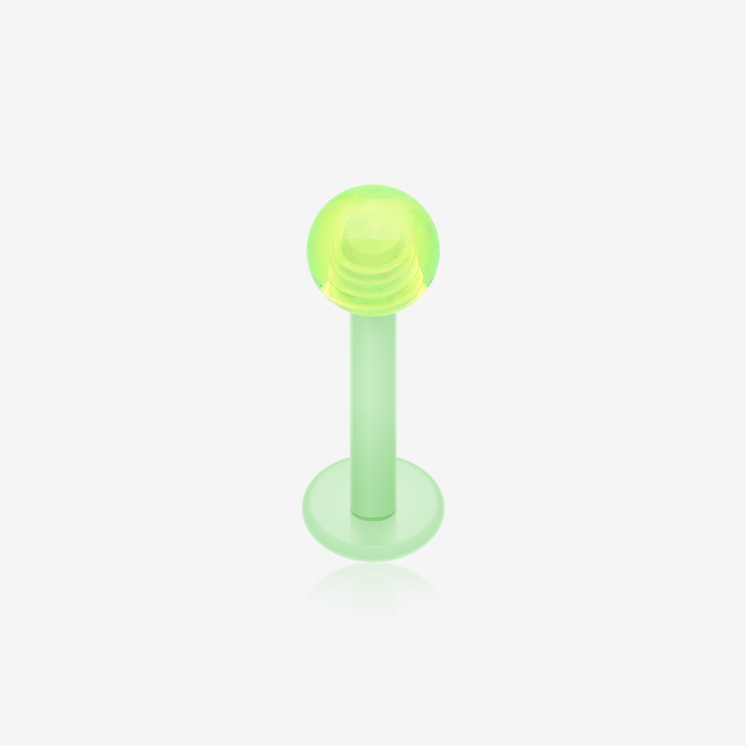 Basic UV Acrylic Flexible Shaft Labret-Light Green