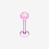 Colorline Opal Glitter Shower Dome Steel Labret