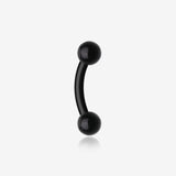 Acrylic Flexible Shaft Curved Barbell Eyebrow Ring