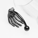 Detail View 1 of Blackline Skeleton Hand of Death Curved Barbell
