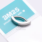 Detail View 4 of Implant Grade Titanium Minimalist Curved Bar Belly Clicker