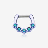Colorline Opal Hexa Gemina Septum Clicker
