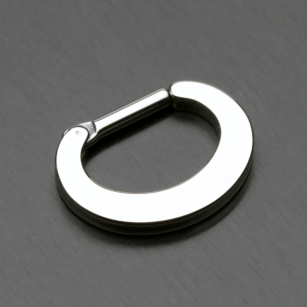 Detail View 2 of Basic Steel Loop Septum Clicker-Steel