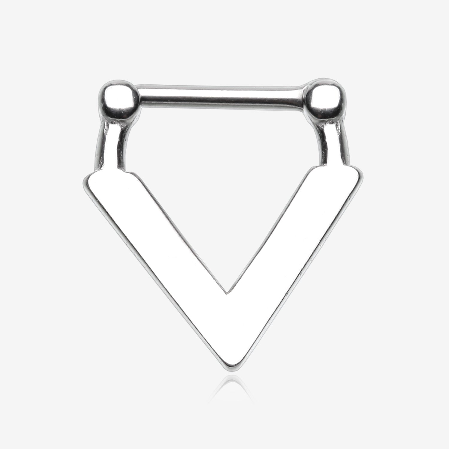 Urban Chevron Arrow Septum Clicker