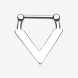 Urban Chevron Arrow Septum Clicker