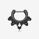 Colorline Royal Bliss Filigree Septum Clicker
