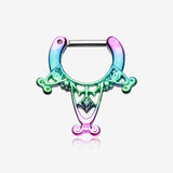 Colorline Amarhus Tribal Filigree Septum Clicker