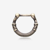 Vintage Rustica Olympus Septum Clicker Ring