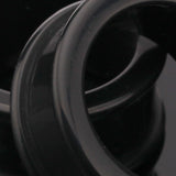 A Pair of Flexible Silicone Double Flared Ear Gauge Tunnel Plug