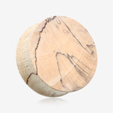 A Pair of Old Tamarind Wood Double Flared Plug