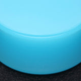 Detail View 3 of A Pair of Neon Colored UV Acrylic Double Flared Ear Gauge Plug-Light Blue