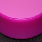 Detail View 3 of A Pair of Neon Colored UV Acrylic Double Flared Ear Gauge Plug-Purple