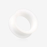 A Pair of Ultra Thin Flexible Silicone Ear Skin Double Flared Tunnel Plug