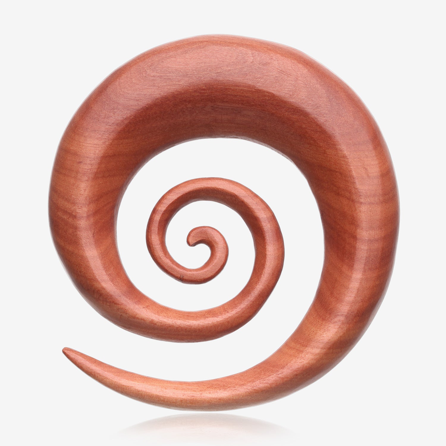 A Pair of Sabo Wood Super Spiral Hanger Plug
