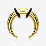 A Pair of Golden Buffalo Pincher Hanging Steel Taper with O-Rings