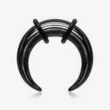 A Pair of Blackline Buffalo Pincher Hanging Steel Taper with O-Rings