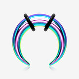 A Pair of Colorline Buffalo Pincher Hanging Steel Taper with O-Rings