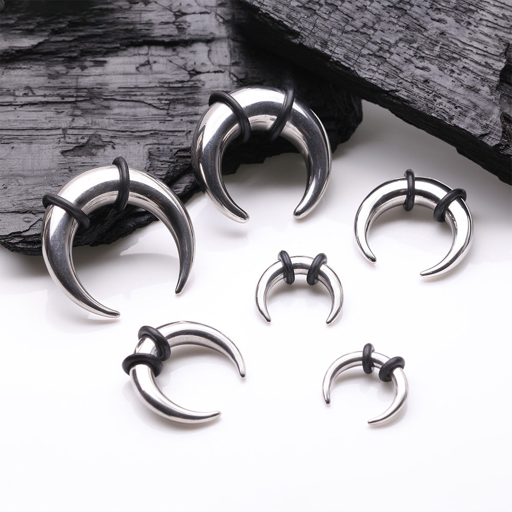 Detail View 2 of A Pair of Buffalo Pincher Hanging Steel Taper with O-Rings