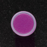 Detail View 2 of A Pair of Glow in the Dark Acrylic Regs Ear Gauge Plug-Purple