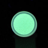 Detail View 3 of A Pair of Glow in the Dark Acrylic Regs Ear Gauge Plug-Purple