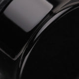 Detail View 3 of A Pair of Basic UV Acrylic Single Flared Ear Gauge Plug-Black