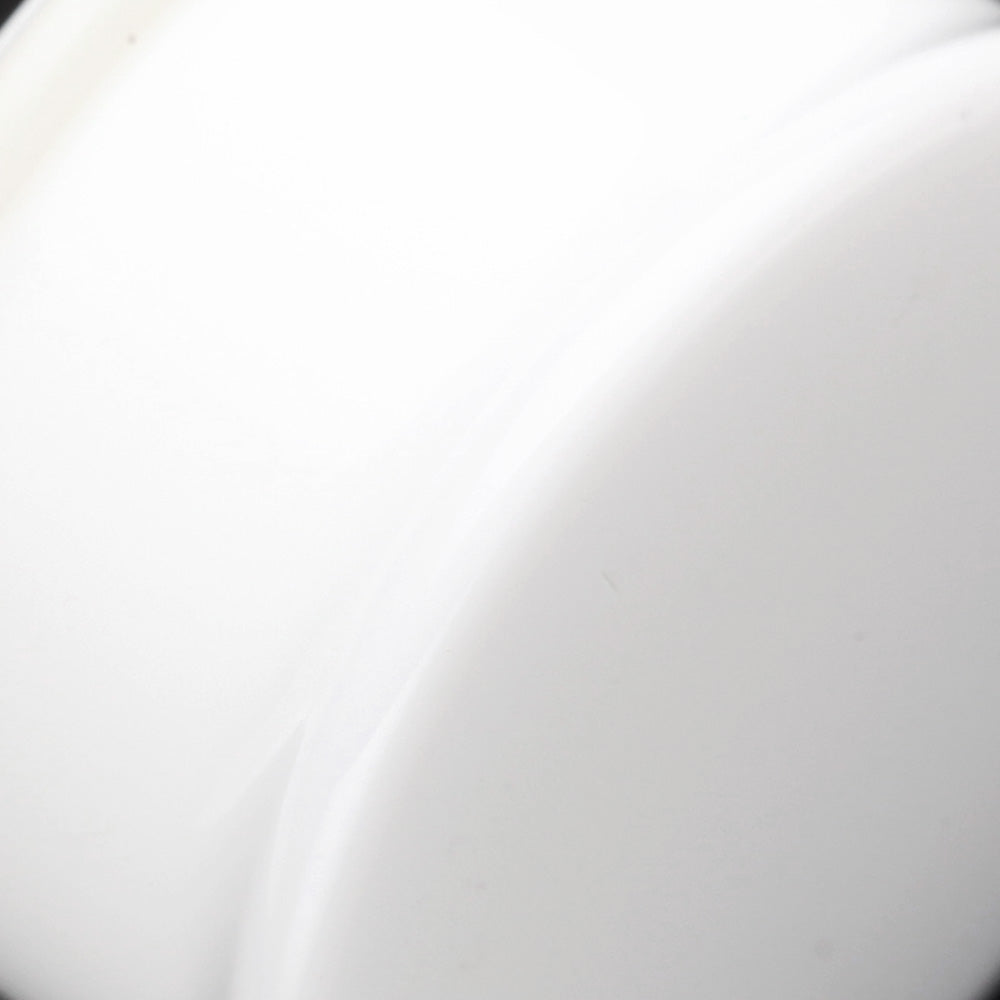 Detail View 3 of A Pair of Basic UV Acrylic Single Flared Ear Gauge Plug-White