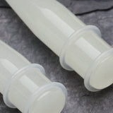 Detail View 3 of A Pair of Glow in the Dark Taper-White