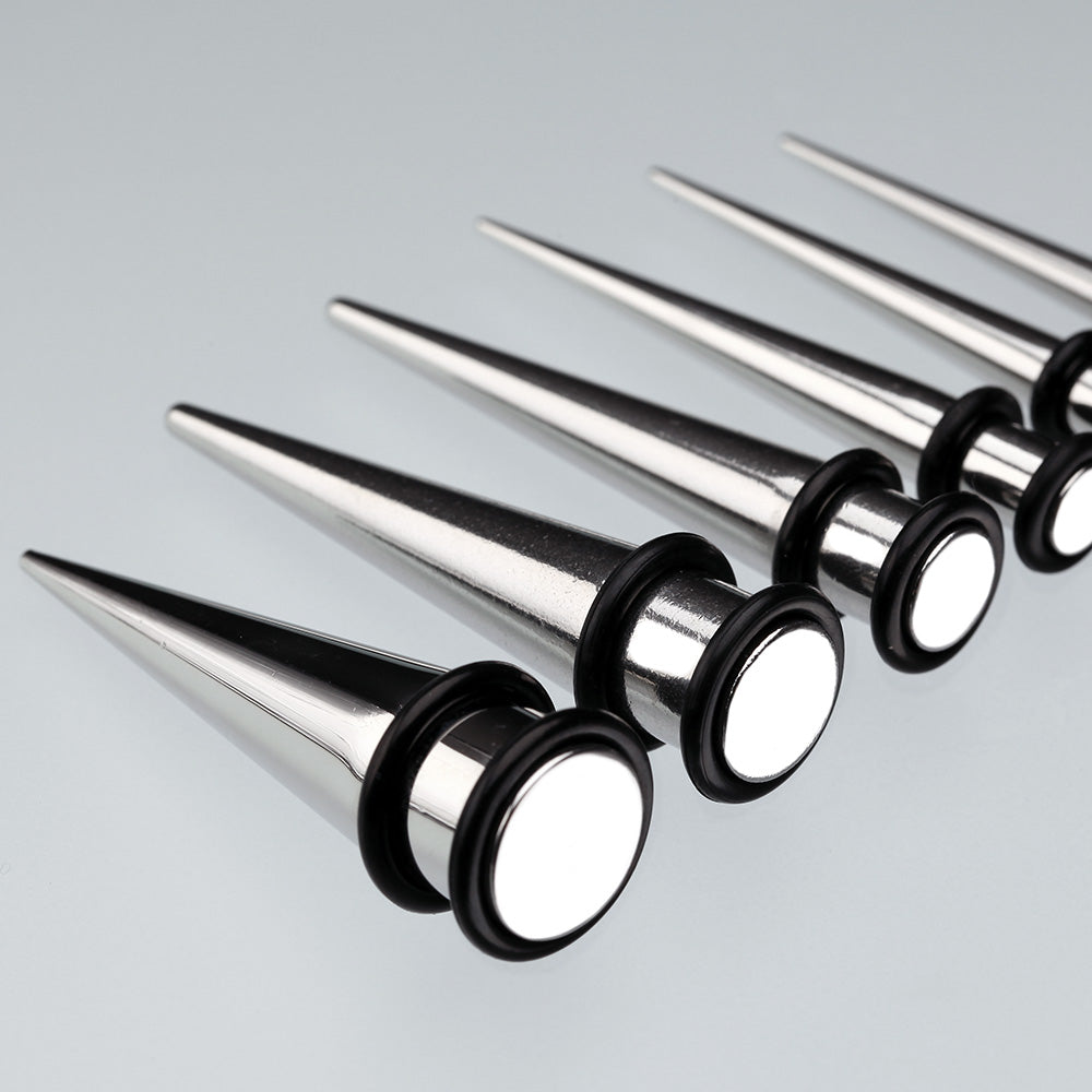 Detail View 3 of A Pair of Basic Steel Taper-Steel