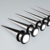 Detail View 3 of A Pair of Basic Steel Taper-Steel
