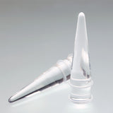 Detail View 1 of A Pair of Translucent UV Acrylic Taper-Clear Gem