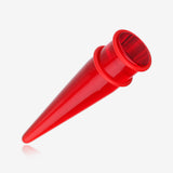 A Pair of Translucent UV Acrylic Taper