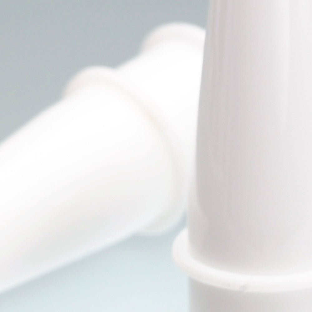 Detail View 2 of A Pair of Translucent UV Acrylic Taper-White
